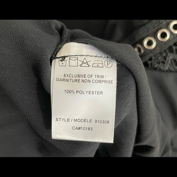 CARTISE High End Designer Grommet Cold Shoulder Tunic - Sz XL / 12 - Picture 9 of 12